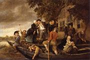 REMBRANDT Harmenszoon van Rijn The merry homecoming painting